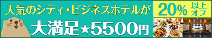 【トップページ中部：中】大満足★5500円