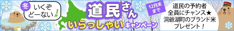 【冬】いくぞどーない！道民さんいらっしゃいキャンペーン