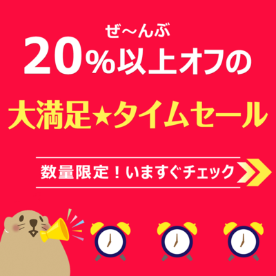 大満足★タイムセール