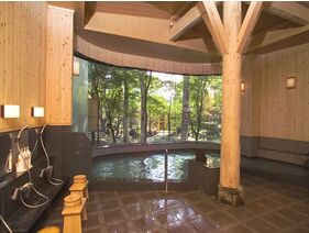 【森の湯屋の内湯】