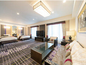 ［プレミアム］エグゼクティブ　ツイン　46平米13階＜禁煙＞広々とした豪華なお部屋です