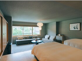 【ここのえ 街並みツイン】9つの上質なたしなみで、宿の時間を贅沢に味わい尽くすジュニアスイート