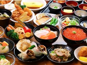 ◆朝食バイキング（盛り付けイメージ）