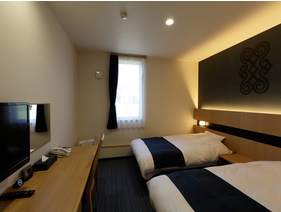 広々とした客室【ツイン】