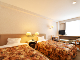 スタンダードツイン（23㎡）│ゆったりとお寛ぎいただけるツインルーム