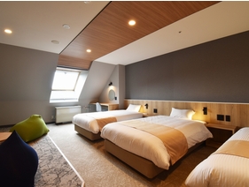 プレミアムトリプルルーム（26㎡）│24年新登場！新しくなったお部屋をお試しください