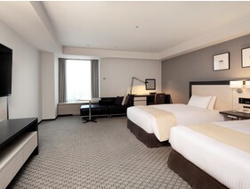 【エグゼクティブフロア】ラージツインルーム/39平米