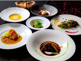 2025年12~2月冬<ラ・セゾン>野菜のポタージュ、旬魚のムニエル、道産牛頬肉のブッフ・ブルギニョンなど