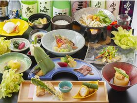 上級「いろは膳」／基本和食膳をさらに贅沢に仕立てた、北海道の美食を堪能できる上級膳です。（イメージ）