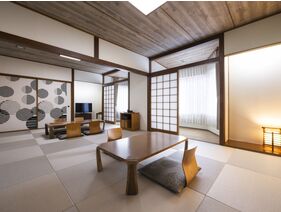 ◆15畳～和室・大部屋／ご家族やグループでゆったり楽しむくつろぎのひとときを。（客室一例）