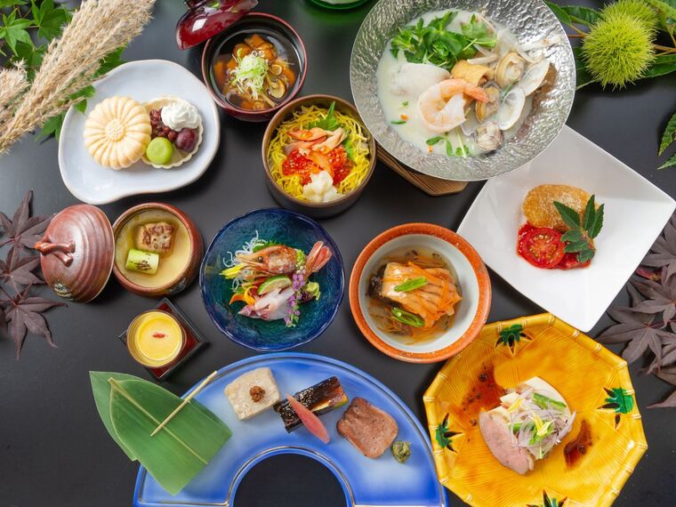秋の基本和食膳/彩り豊かな秋の味覚を贅沢に