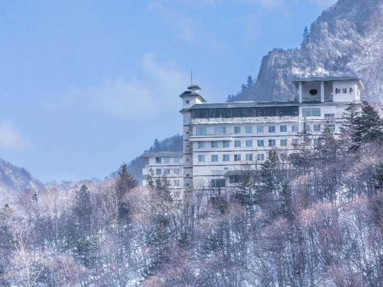 外観(冬)