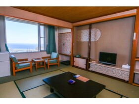 エゾシカの杜館　海が見える和室