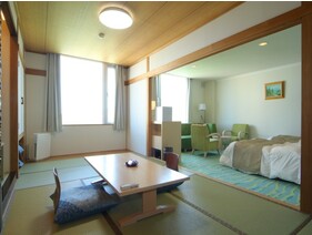 シャチの海遊館　和洋室（27㎡ツイン+9畳）