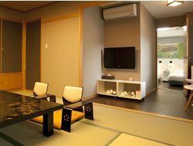 ◆トゥラノ館コネクティングルーム／和室と洋室がお部屋の中で繋がっています（イメージ）