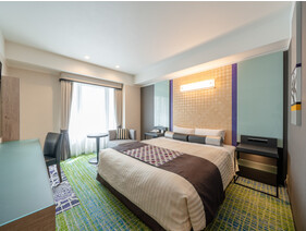 ［プレミアム］ダブル 24平米 12～13階＜禁煙＞細部までこだわったラグジュアリーなお部屋です。