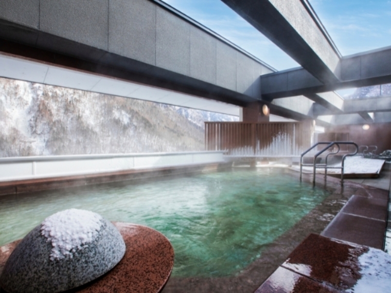 層雲峡　朝陽亭