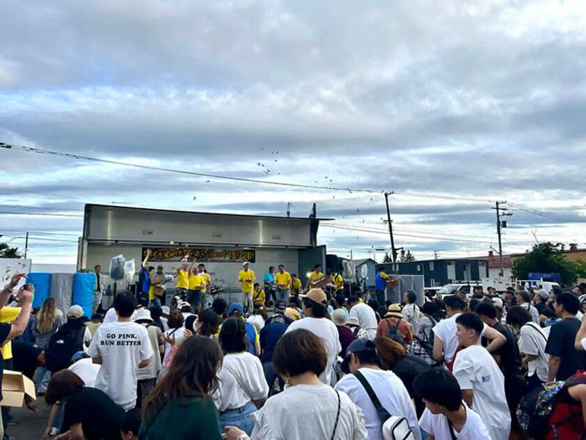 町内をはじめ札幌・江別・岩見沢・南幌などから多くの来場者が訪れます