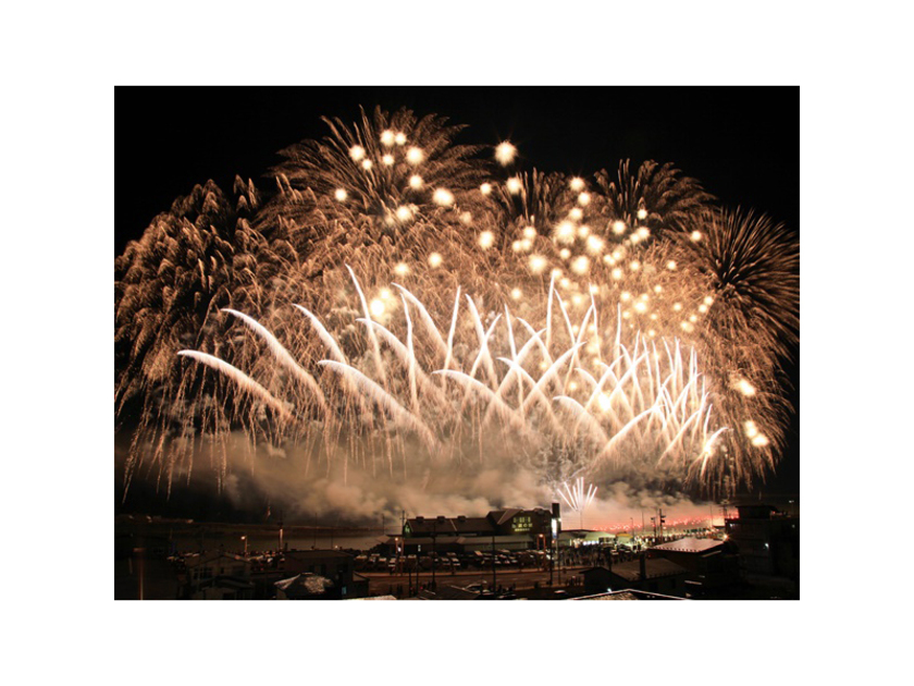 網走の夜空を彩る花火大会