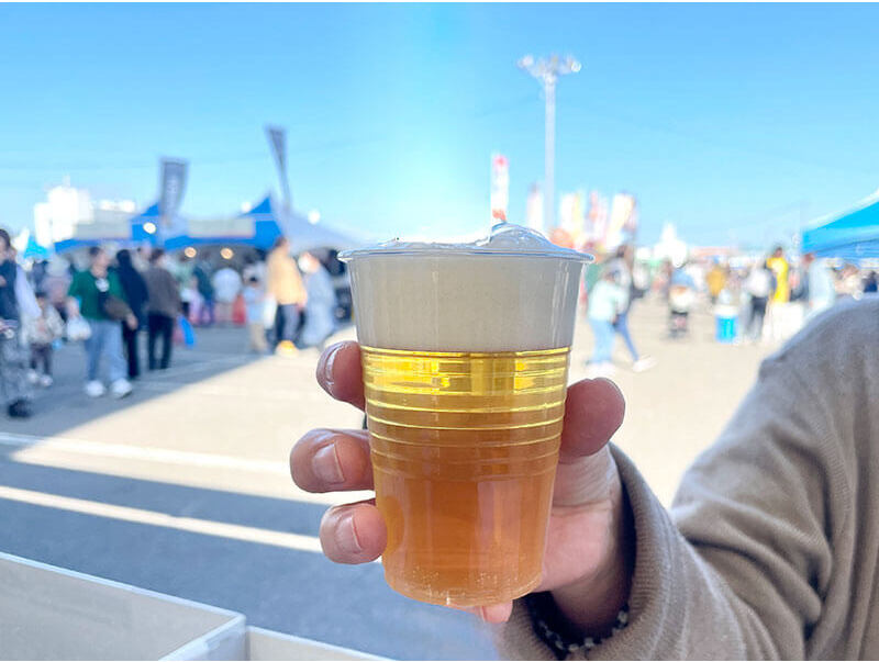 各地の地ビールと旬のグルメを味わえる北見の大型イベント