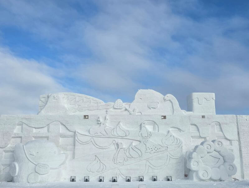 第66回旭川冬まつり「大雪像」