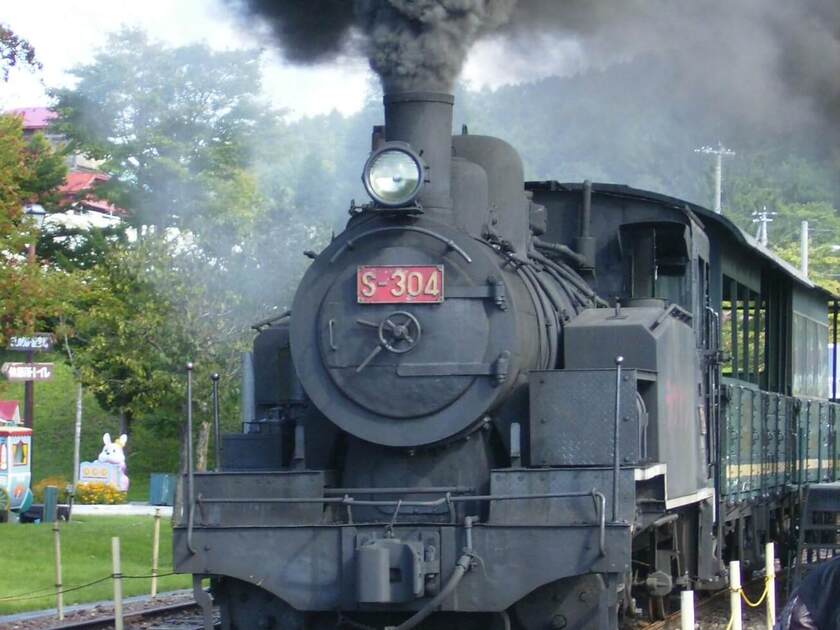 蒸気機関車S-304号の運転席乗車体験も！