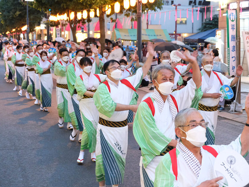 おびひろ盆踊りは毎年多くの方が参加しています