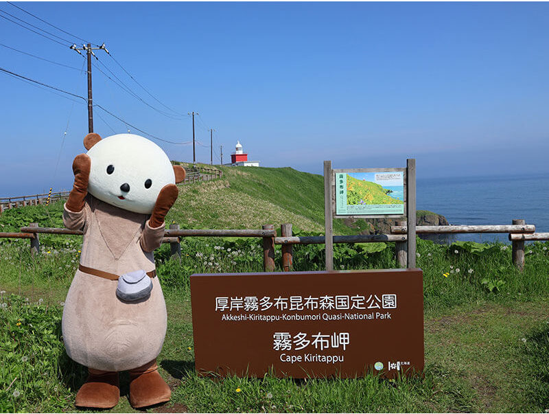 浜中町公式観光キャラクターの可愛い「きりたん」とじゃんけん大会も