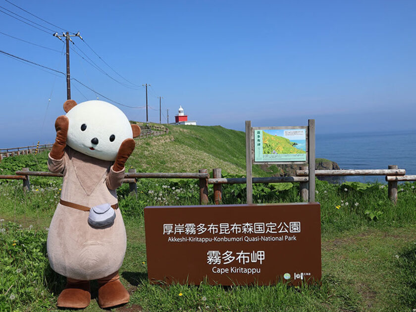 浜中町公式観光キャラクターの可愛い「きりたん」とじゃんけん大会も