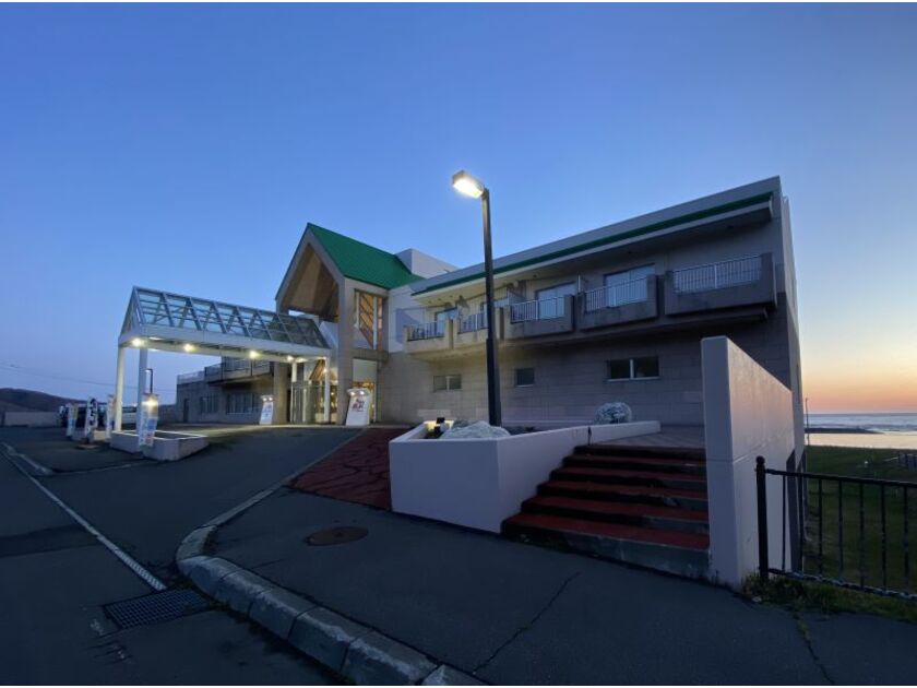 光明石温泉が自慢の宿泊施設「ゆったりかん」。一日中ゆったりとした時を過ごせます