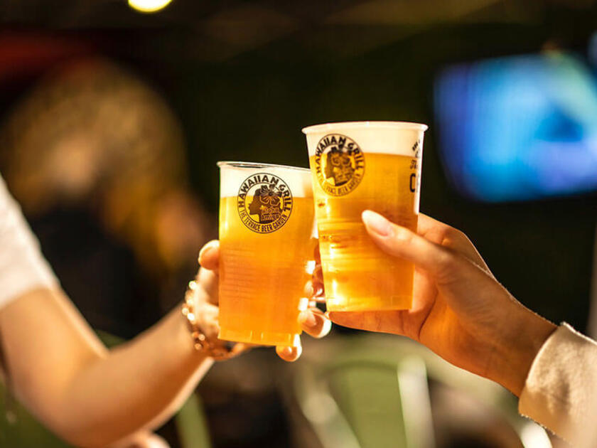 南会場：THE TERRACE BEER GARDEN HAWAIIAN GRILL“ALOHA AMIGO”
会場コンセプトはハワイ！