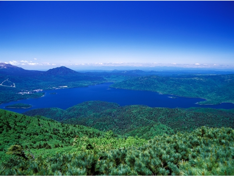 山頂からの景色