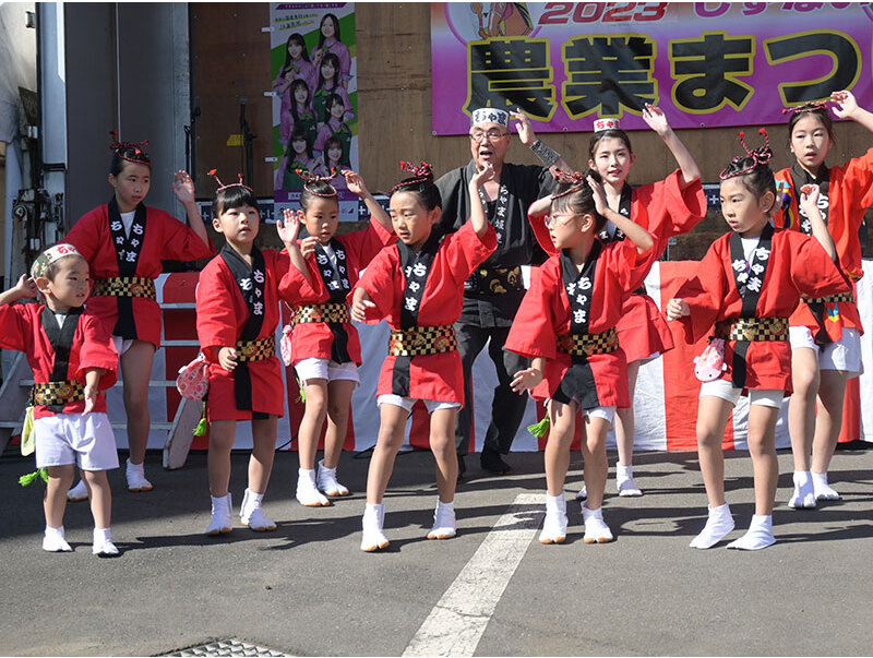 子どもたちの可愛い姿が微笑ましい阿波踊り