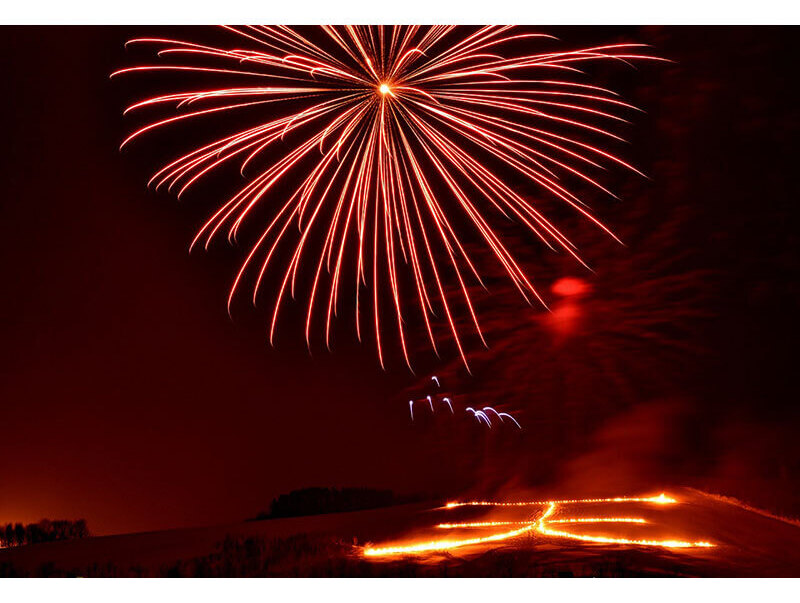 2025年フォトコンテスト最優秀賞「天の祭典」（撮影：今田明美）