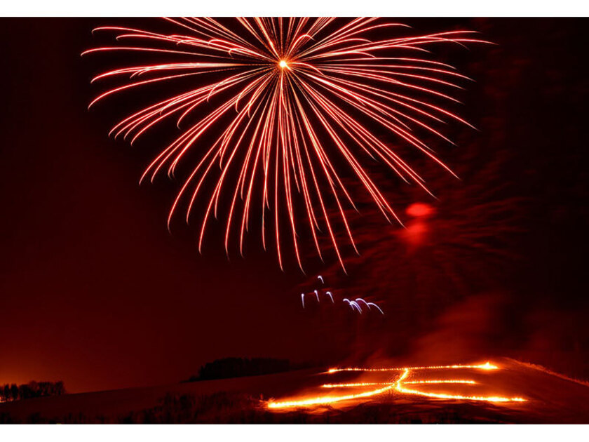 2025年フォトコンテスト最優秀賞「天の祭典」(撮影:今田明美)