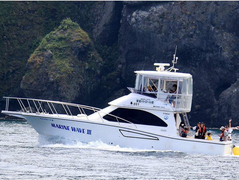 水面を疾走するクルーザーボート体験クルーズ
