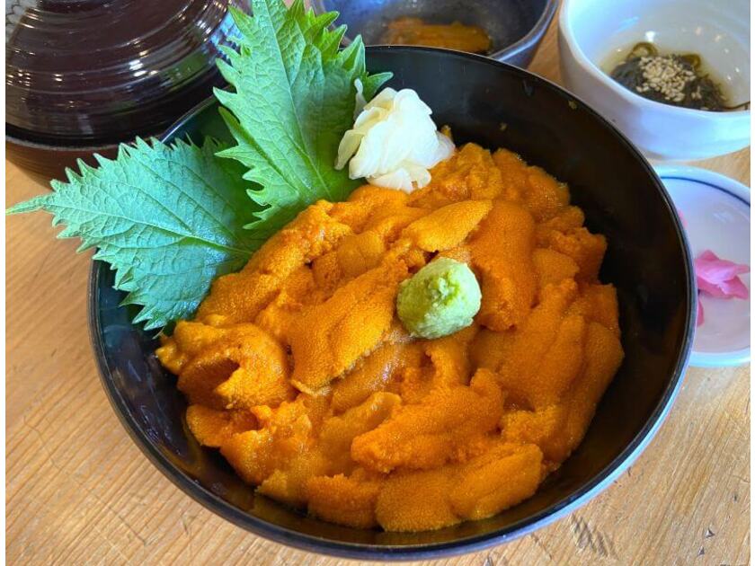 礼文島に訪れたらぜひとも味わいたい「うに丼」！