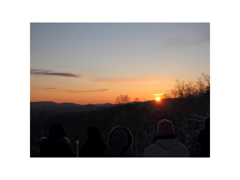 圧巻の初日の出