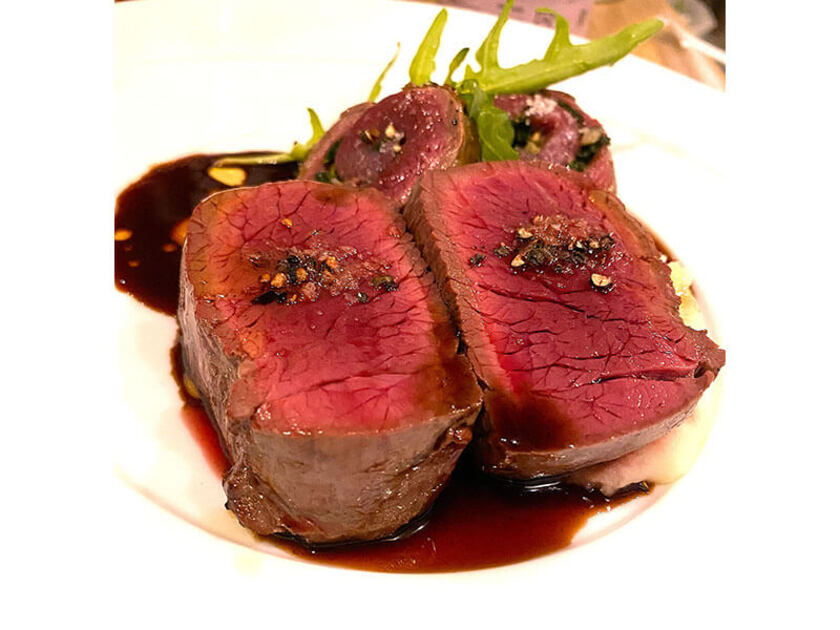 びらとり和牛のステーキ