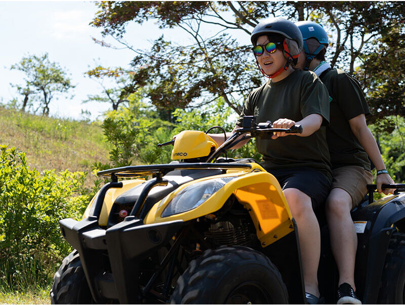風を感じながら走る「四輪バギー」は最高!