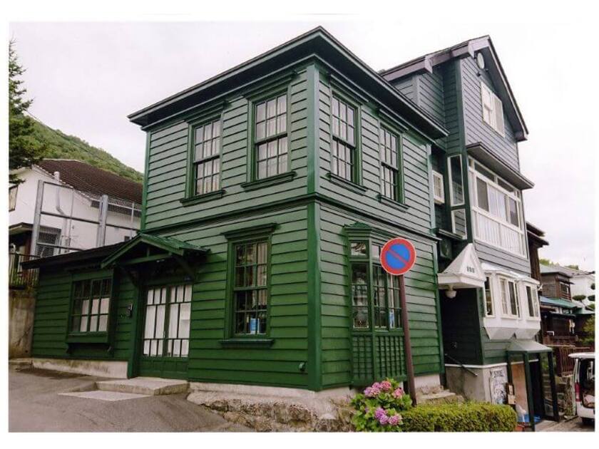 函館市伝統的建造物に指定された歴史ある洋館