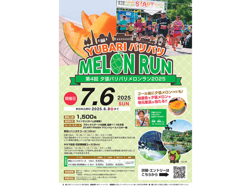 今年のメロンランポスター