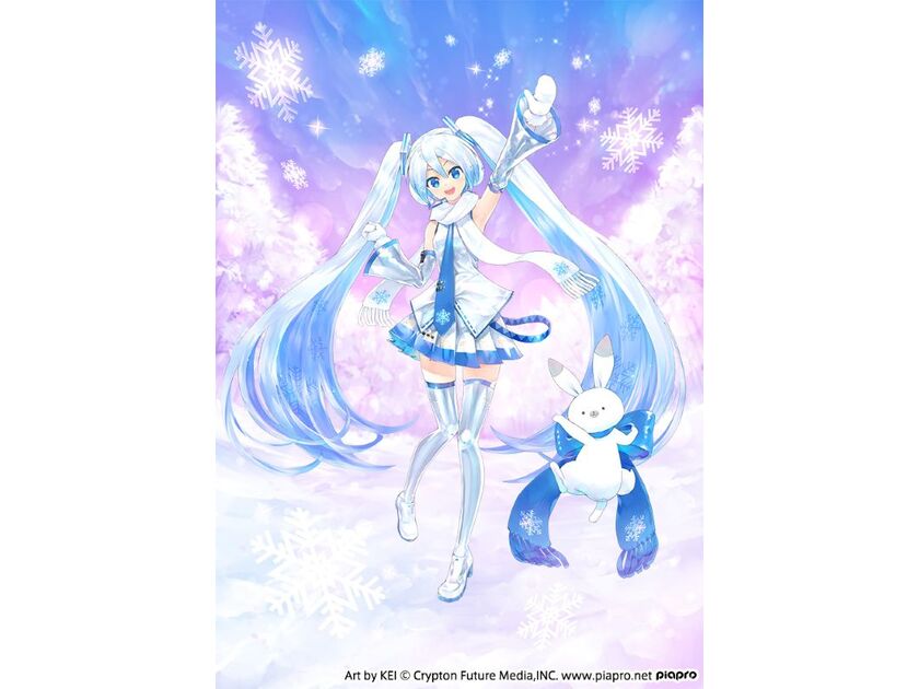 雪ミク コレクションカード 雪ミクスカイタウン 初音ミク 北海道 雪ミク スカイタウン