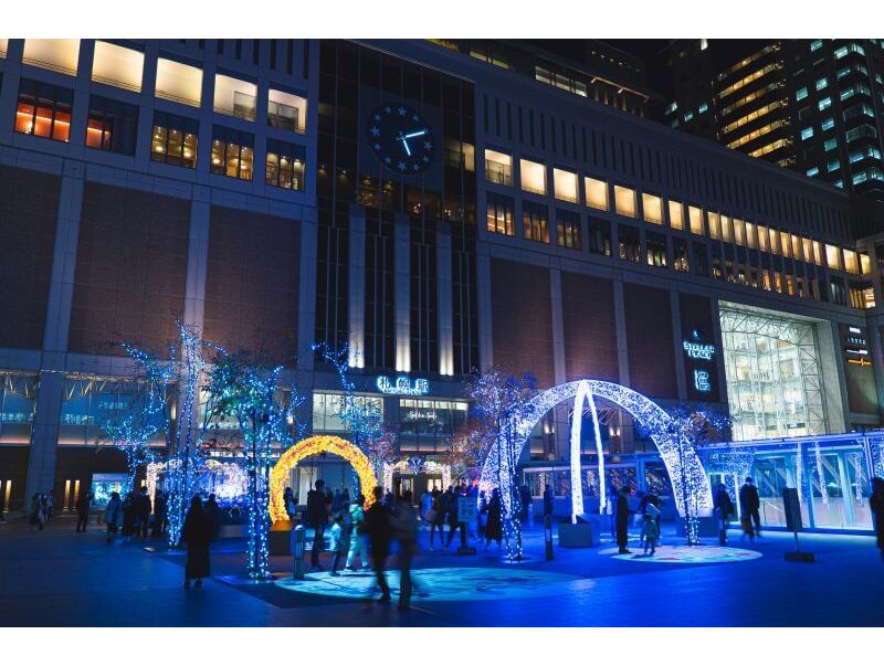 JR札幌駅前「サツエキイルミネーション」
