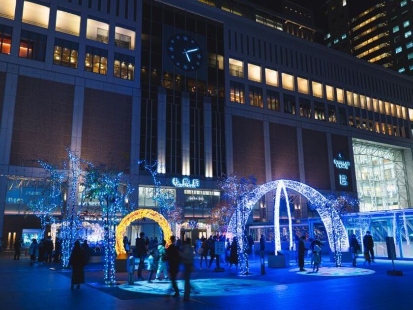 JR札幌駅前「サツエキイルミネーション」